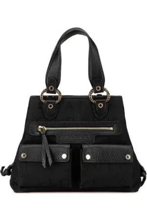 Bvlgari Femme, Pre-owned, Noir, Taille: ONE Size Pre-owned Toile sacs-main