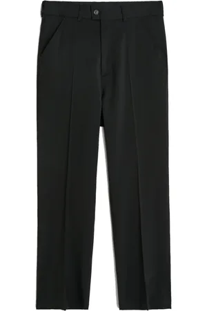 OUR LEGACY Homme, Pantalons, Noir, Taille: S Pantalon Chino en Coton Noir Coupe Droite