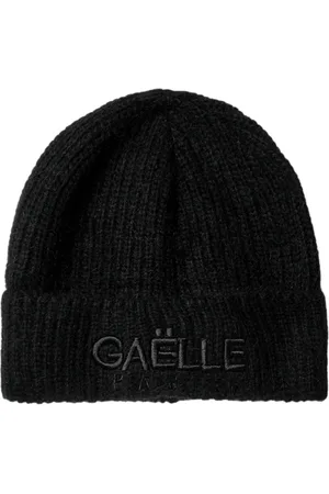 GAËLLE Femme, Accessoires, Noir, Taille: ONE Size Bonnet Logo Plié
