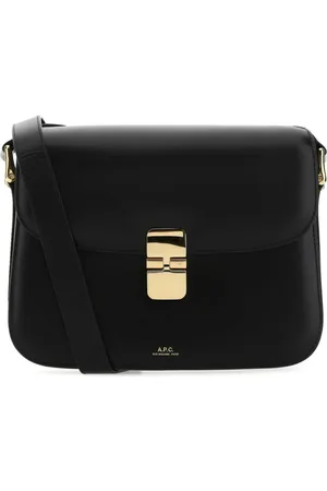 A.P.C. Femme, Sacs, Noir, Taille: ONE Size Sac Bandoulière Grace en Cuir Noir