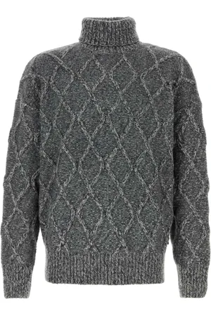 HUGO BOSS Homme, Pulls, Gris, Taille: L Pull en Mélange Gris en Nylon