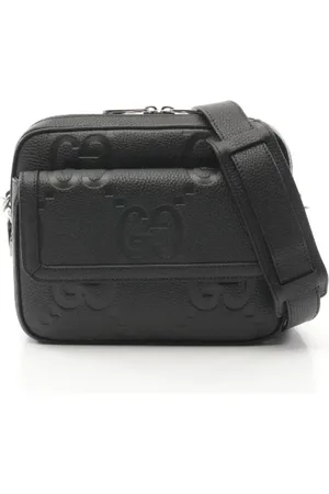 Gucci Homme, Pre-owned, Noir, Taille: ONE Size Pre-owned Cuir sacs-bandouliere