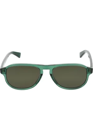 Bottega Veneta Homme, Accessoires, Vert, Taille: 55 MM Lunettes de soleil Bv1292S