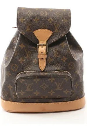 LOUIS VUITTON Femme, Pre-owned, Brun, Taille: ONE Size Pre-owned Toile sacs-dos