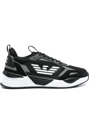 EA7 Femme, Chaussures, Noir, Taille: 41 1/2 EU Training Casual Sporty Baskets