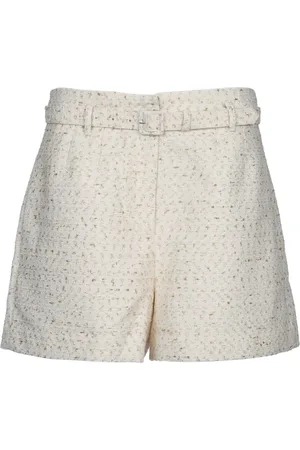 Self-Portrait Femme, Shorts, , Taille: 36 FR Short Boucle Crème