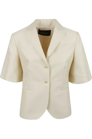 Fabiana Filippi Femme, Vestes, , Taille: 38 FR Vestes Jaunes pour Femmes
