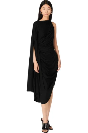 Bottega Veneta Femme, Robes, Noir, Taille: 36 FR Robes noires avec détail grenouille en métal