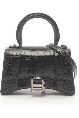 Balenciaga Femme, Pre-owned, Noir, Taille: ONE Size Pre-owned Cuir sacs-main