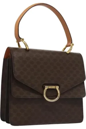 Céline Femme, Pre-owned, Brun, Taille: ONE Size Pre-owned Cuir sacs-main