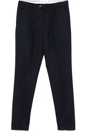 Brunello Cucinelli Homme, Pantalons, Bleu, Taille: 4XL Pantalon Élégant Marron Mb407E1450 C005