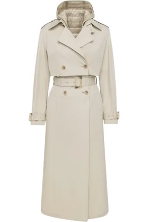 add Femme, Manteaux, , Taille: 38 FR Trench-coat à double boutonnage avec gilet interne amovible