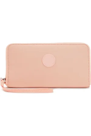 Kipling Femme, Accessoires, Rose, Taille: ONE Size Portefeuille à fermeture éclair avec plusieurs compartiments