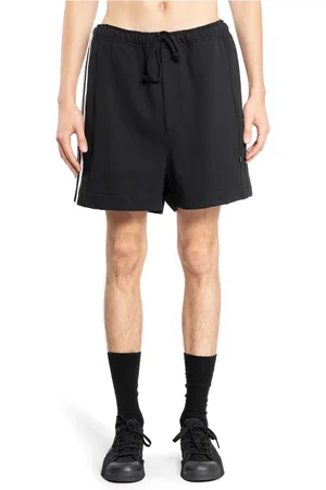 Y-3 Homme, Shorts, Noir, Taille: L Short Noir avec Taille Élastique et Cordon