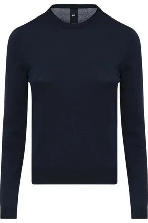 add Femme, Pulls, Bleu, Taille: 38 FR Pull EN Coton À COL Rond
