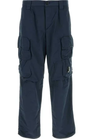 C.P. Company Homme, Pantalons, Bleu, Taille: L Pantalon Cargo Bleu Marine