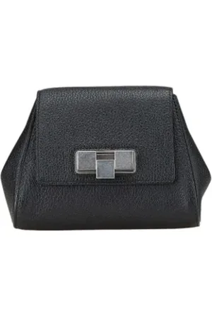 Bottega Veneta Femme, Pre-owned, Noir, Taille: ONE Size Pre-owned Cuir pochettes-minaudieres