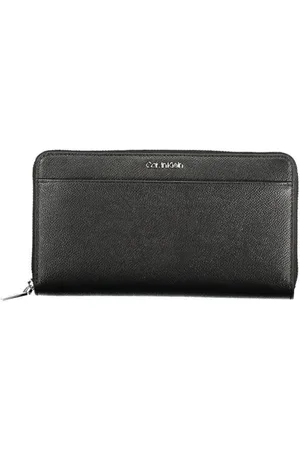 Calvin Klein Femme, Accessoires, Noir, Taille: ONE Size Portefeuille Bloquant Rfid avec Grand Espace