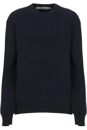 Golden Goose Femme, Pulls, Bleu, Taille: 40 FR Pull en Mélange de Cachemire Bleu