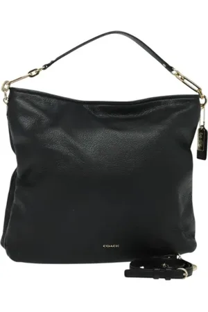 Coach Femme, Pre-owned, Noir, Taille: ONE Size Pre-owned Cuir sacs-main
