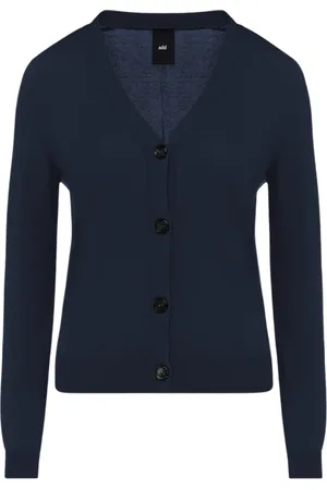 add Femme, Pulls, Bleu, Taille: 42 FR Gilet EN Coton