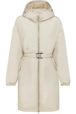 add Femme, Manteaux, , Taille: 42 FR Parka matelassée lisse avec ceinture