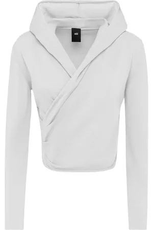 add Femme, Pulls, Blanc, Taille: 40 FR Haut Tricoté Croisé