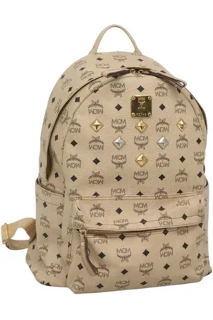MCM Femme, Pre-owned, , Taille: ONE Size Pre-owned Cuir sacs-dos