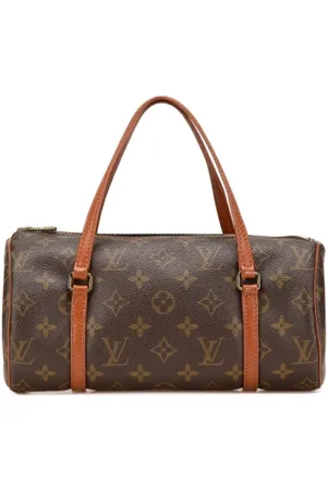 LOUIS VUITTON Femme, Pre-owned, Brun, Taille: ONE Size Pre-owned Toile sacs-main