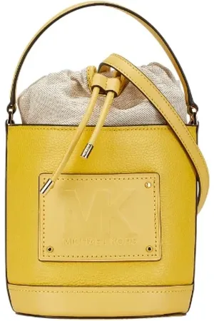 Michael Kors Femme, Pre-owned, Jaune, Taille: ONE Size Pre-owned Cuir sacs-ports-paule