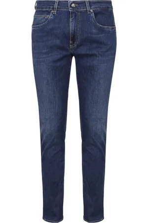 FAY Homme, Jeans, Bleu, Taille: W31 Jean Slim en Denim Bleu