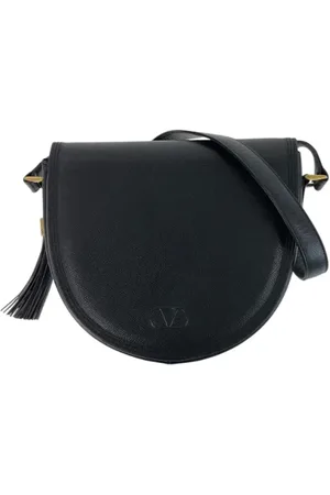 VALENTINO Femme, Pre-owned, Noir, Taille: ONE Size Pre-owned Cuir sacs-ports-paule