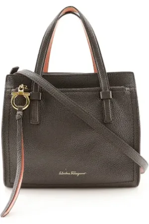 Salvatore Ferragamo Femme, Pre-owned, Brun, Taille: ONE Size Pre-owned Cuir sacs-main