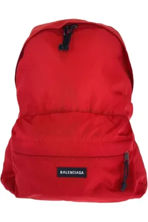 Balenciaga Homme, Pre-owned, Rouge, Taille: ONE Size Pre-owned Toile sacs-dos