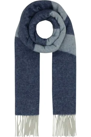 A.P.C. Homme, Accessoires, Bleu, Taille: ONE Size Écharpe en Laine Bleue