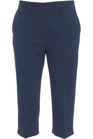 Liu Jo Femme, Pantalons, Bleu, Taille: 38 FR Pantalon Capri Bleu avec fentes
