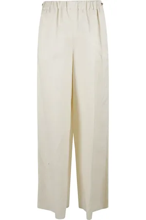 Max Mara Femme, Pantalons, Blanc, Taille: 34 FR Pantalon Blanc Onore