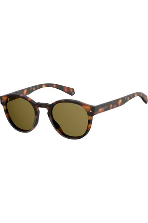 Polaroid Unisex, Accessoires, Brun, Taille: 49 MM Havana Bronze Lunettes de soleil polarisées