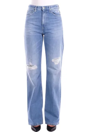 Dondup Femme, Jeans, Bleu, Taille: W25 Jean Denim avec Logo et Poches