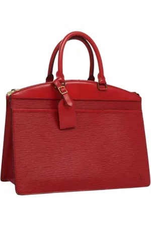 LOUIS VUITTON Femme, Pre-owned, Rouge, Taille: ONE Size Pre-owned Cuir sacs-main