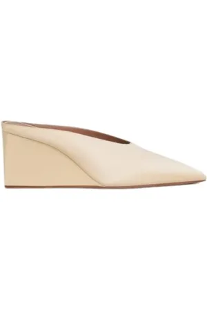 Alaïa Femme, Chaussures, , Taille: 40 EU Mules Compensées Seau de Sable