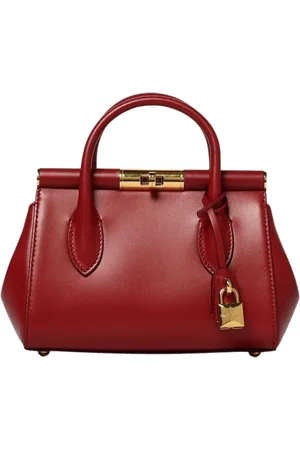 Dolce & Gabbana Femme, Sacs, Rouge, Taille: ONE Size Mini Sac en Cuir d