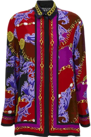 VERSACE Femme, Blouses et Chemises, Multicolore, Taille: 32 FR Chemises