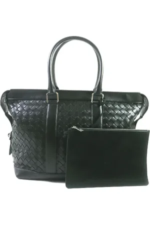 Bottega Veneta Femme, Pre-owned, Vert, Taille: ONE Size Pre-owned Cuir sacs-main