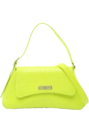 Balenciaga Femme, Pre-owned, Vert, Taille: ONE Size Pre-owned Cuir sacs-bandouliere