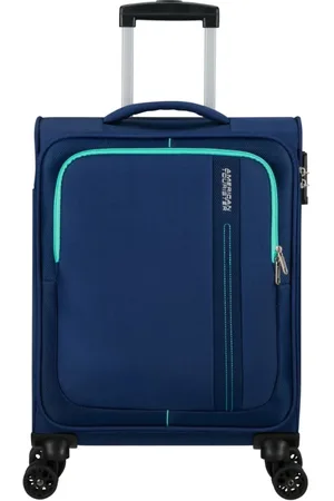 American Tourister Unisex, Valises, Bleu, Taille: ONE Size Sea Seeker Valise Cabine Légère