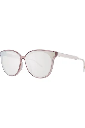 Jimmy Choo Unisex, Accessoires, Rose, Taille: ONE Size Lunettes de soleil Cat Eye Rose Miroir