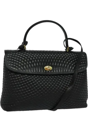 Bally Femme, Pre-owned, Noir, Taille: ONE Size Pre-owned Cuir sacs-main