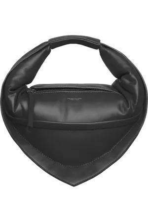 Federico Cina Femme, Sacs, Noir, Taille: ONE Size Sac en peau d