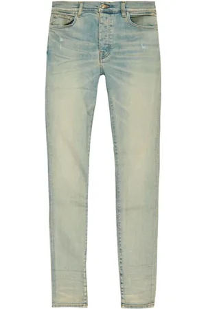 AMIRI Homme, Jeans, Bleu, Taille: W30 Jeans Skinny effet délavé